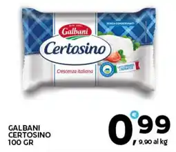 Extra Supermercati Galbani certosino offerta