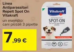 Carrefour Linea Antiparassitari Repelt Spot On Vitakraft offerta
