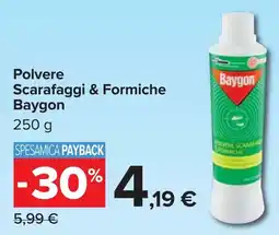 Carrefour Polvere Scarafaggi & Formiche Baygon offerta