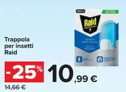 Carrefour Trappola per insetti Raid offerta
