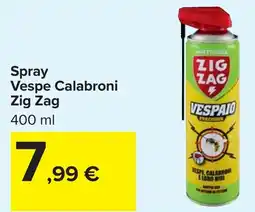 Carrefour Spray Vespe Calabroni Zig Zag offerta