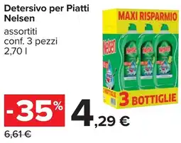 Carrefour Detersivo per Piatti Nelsen offerta