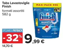 Carrefour Tabs Lavastoviglie Finish offerta