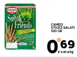 Extra Supermercati Cameo sticks salati offerta