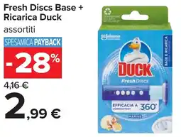 Carrefour Fresh Discs Base + Ricarica Duck offerta
