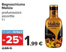 Carrefour Bagnoschiuma Malizia offerta