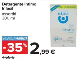 Carrefour Detergente Intimo Infasil offerta