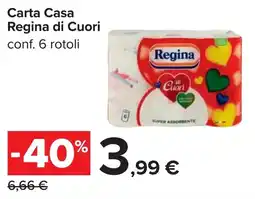 Carrefour Carta Casa Regina di Cuori offerta