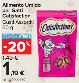 Carrefour Market Alimento Umido per Gatti Catisfaction offerta