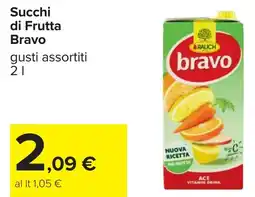 Carrefour Succhi di Frutta Bravo offerta