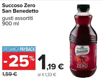 Carrefour Succoso Zero San Benedetto offerta
