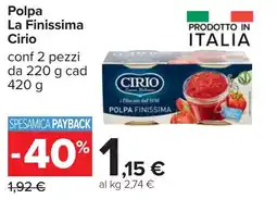 Carrefour Polpa La Finissima Cirio offerta