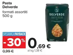 Carrefour Pasta Delverde offerta