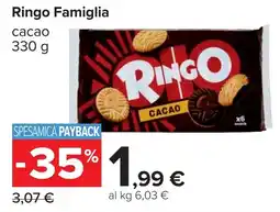 Carrefour Ringo Famiglia cacao offerta