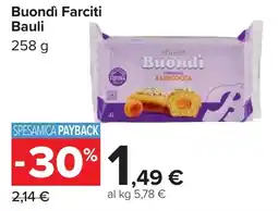 Carrefour Buondì Farciti Bauli offerta