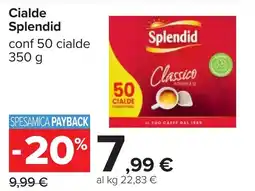 Carrefour Cialde Splendid offerta