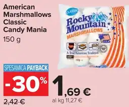 Carrefour American Marshmallows Classic Candy Mania offerta