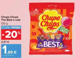 Carrefour Chupa Chups The Best e cola offerta