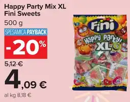 Carrefour Happy Party Mix XL Fini Sweets offerta