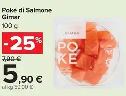 Carrefour Poké di Salmone Gimar offerta