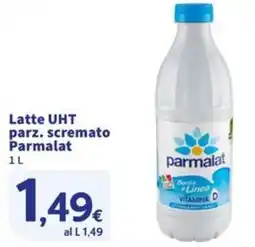 Sigma Latte UHT parz. scremato Parmalat offerta