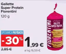 Carrefour Gallette Super Protein Fiorentini offerta