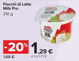 Carrefour Fiocchi di Latte Milk Pro offerta