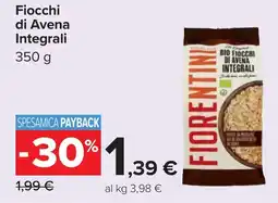 Carrefour Fiocchi di Avena Integrali offerta