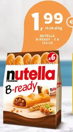 Extra Supermercati Nutella b-ready offerta