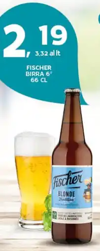 Extra Supermercati Fischer birra 6° offerta