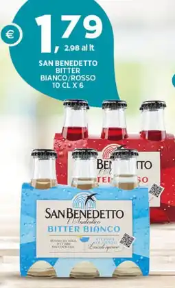 Extra Supermercati San benedetto bitter bianco/rosso offerta