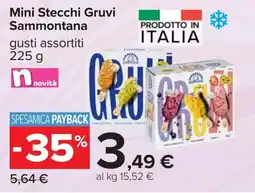 Carrefour Mini Stecchi Gruvi Sammontana offerta