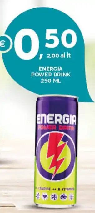 Extra Supermercati Energia power drink offerta