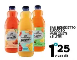 Extra Supermercati San benedetto succoso offerta