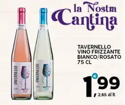 Extra Supermercati Tavernello vino frizzante bianco/rosato offerta