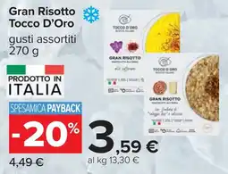 Carrefour Gran Risotto Tocco D'Oro offerta