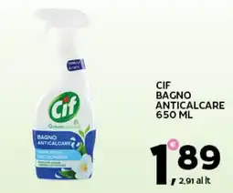 Extra Supermercati Cif bagno anticalcare offerta