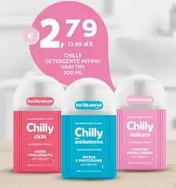 Extra Supermercati Chilly detergente intimo offerta