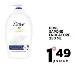 Extra Supermercati Dove sapone erogatore offerta