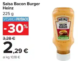 Carrefour Salsa Bacon Burger Heinz offerta