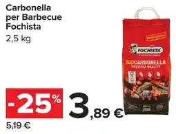 Carrefour Carbonella per Barbecue Fochista offerta
