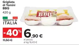 Carrefour Grigliata di Tomini BBQ offerta