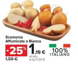 Carrefour Market Scamorza Affumicata o Bianca offerta