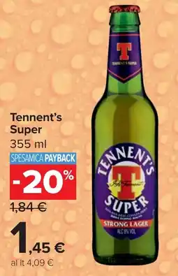 Carrefour Market Tennent's Super offerta