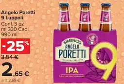 Carrefour Market Angelo Poretti 9 Luppoli offerta