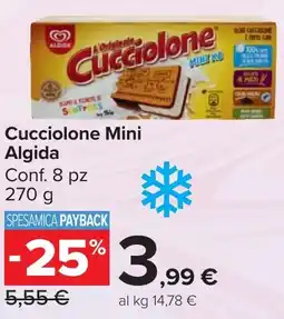 Carrefour Market Cucciolone Mini Algida offerta