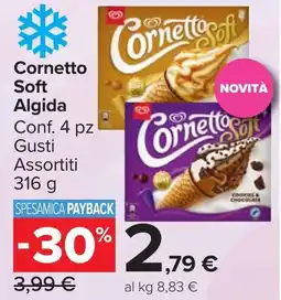 Carrefour Market Cornetto Soft Algida offerta