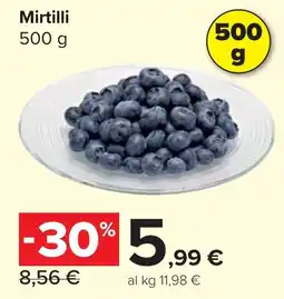 Carrefour Market Mirtilli offerta