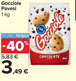 Carrefour Market Gocciole Pavesi offerta