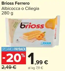 Carrefour Market Brioss Ferrero offerta